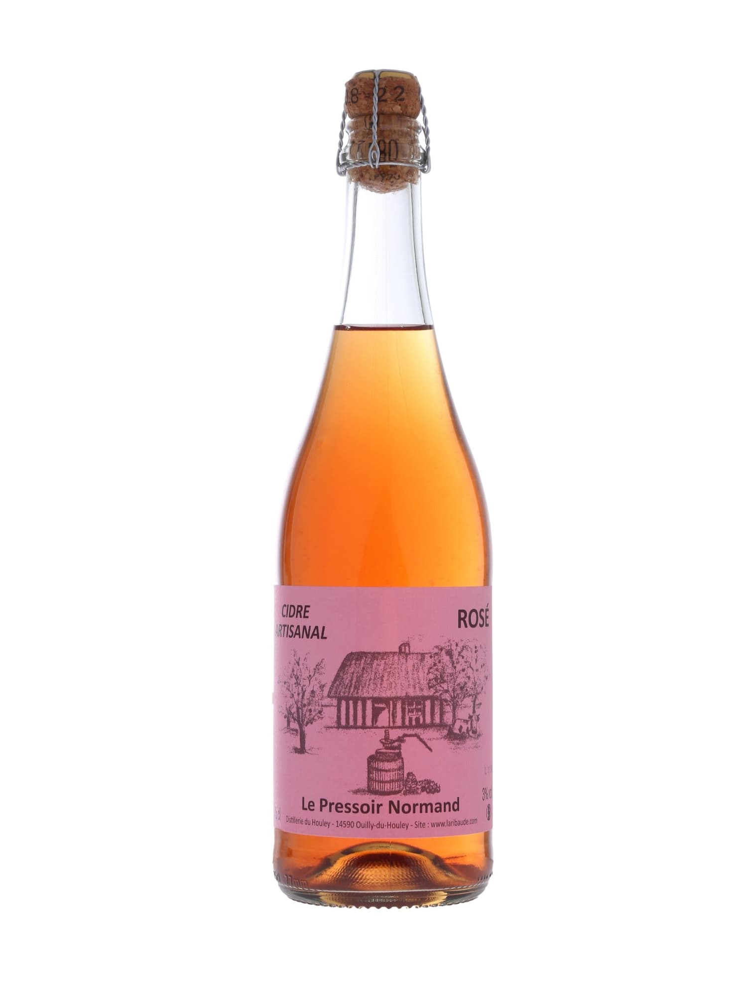la-ribaude-cidre-rose-brut-bio-frankreich